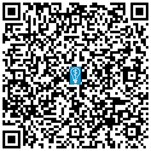 QR code image to open directions to Brookside Orthodontics in Stockton, CA on mobile
